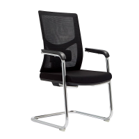 东业家具 办公椅C-035会议椅网布弓形椅子57*62*100cm 把