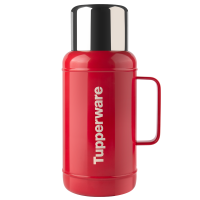特百惠(Tupperware)复古保温壶热水瓶1.6L 真空304不锈钢大容量按压式出水