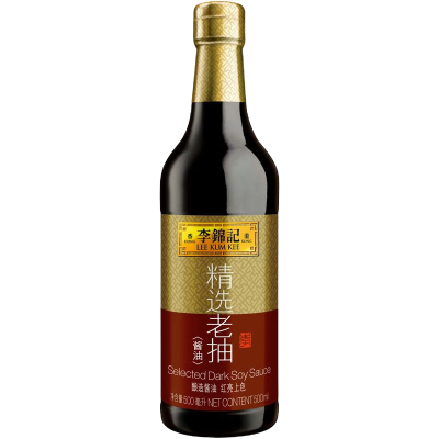 李锦记蒸鱼豉油410ml清蒸海鲜鱼虾炒菜提鲜火锅凉拌蘸料家用调料调味品