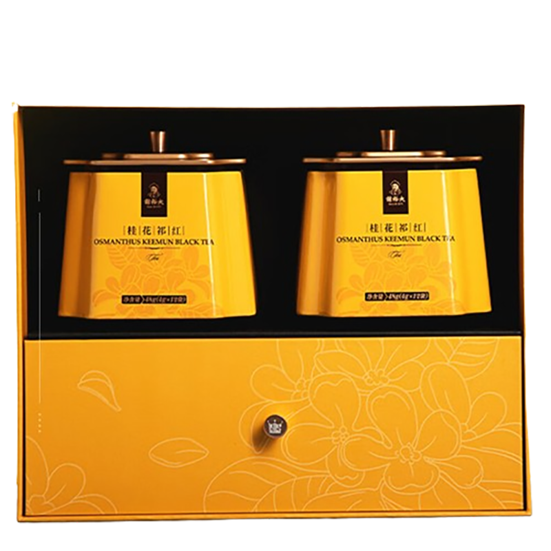 谢裕大 240克(4克*60袋) 祁门红茶桂花茶礼盒包装 (盒)