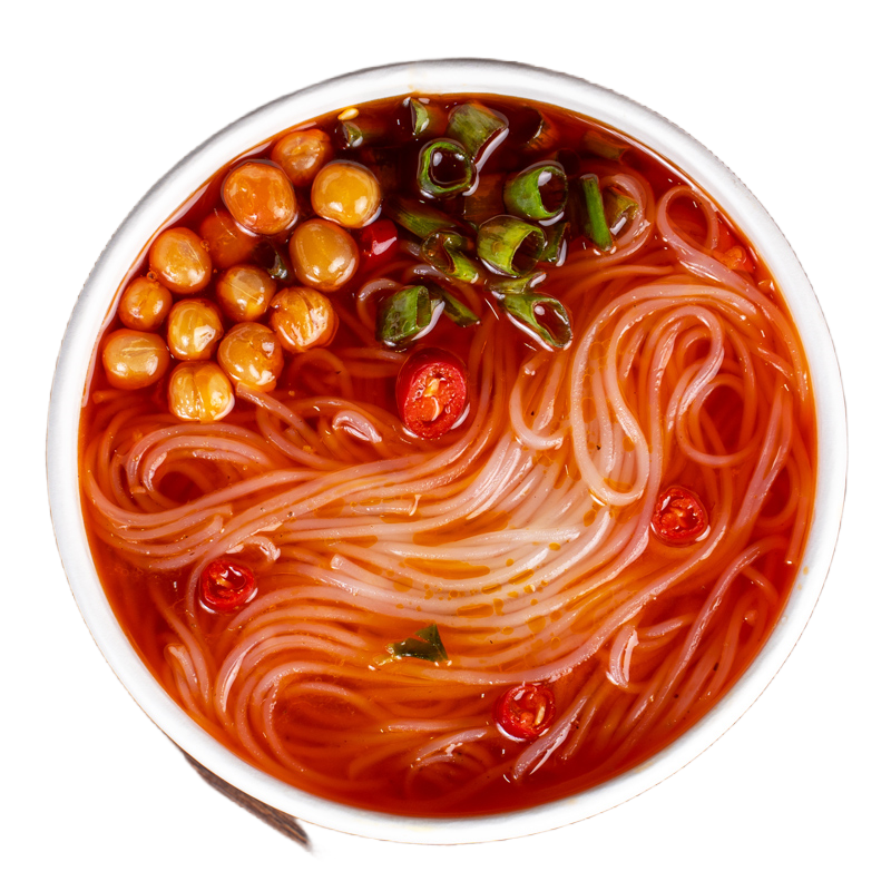 妙趣友 红烧牛肉米线 110g 桶