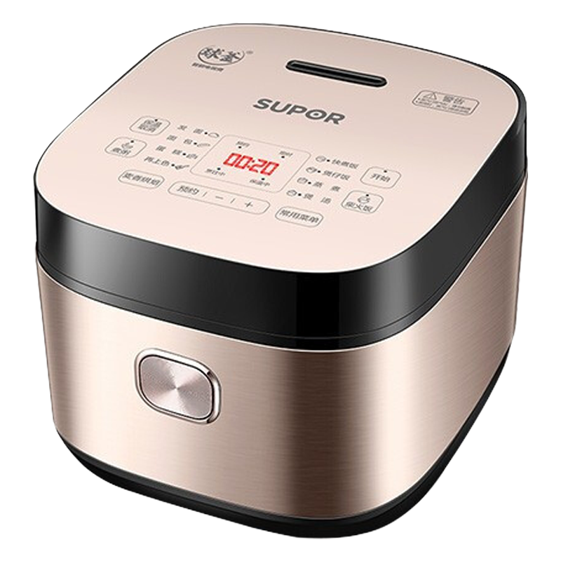 苏泊尔(SUPOR)5L电饭煲SF50FC873电饭锅 特色炖卤功能 蓝钻球釜内胆 24H智能预约多功能家用电饭煲