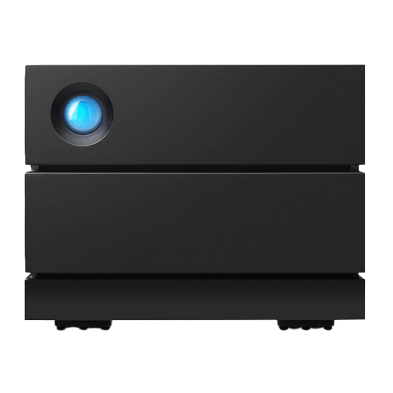 雷孜LaCie 10TB Type-C/雷电3 DP端口 CF卡槽 SD卡槽 桌面硬盘 1big Dock 存储坞站