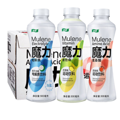 怡宝魔力柠檬味运动饮料500ml*15瓶整箱装西柚味运动饮料特价批发