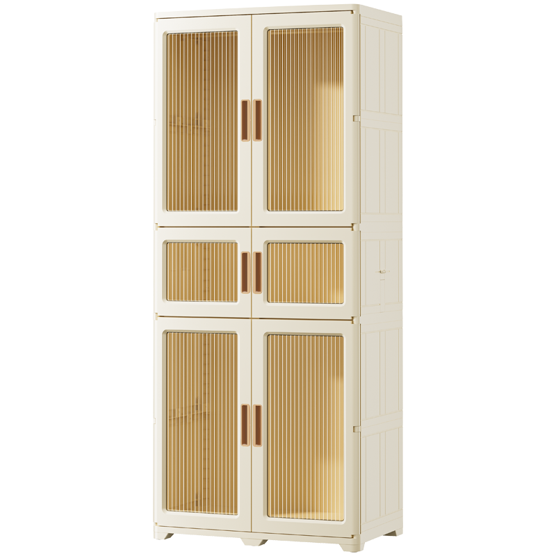 JEKO&JEKO 加厚宝宝衣柜儿童储物箱置物折叠收纳柜子婴儿大衣橱衣服杂物家用