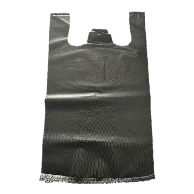 铁义 黑色背心手提式垃圾袋 50个装350*580mm 件