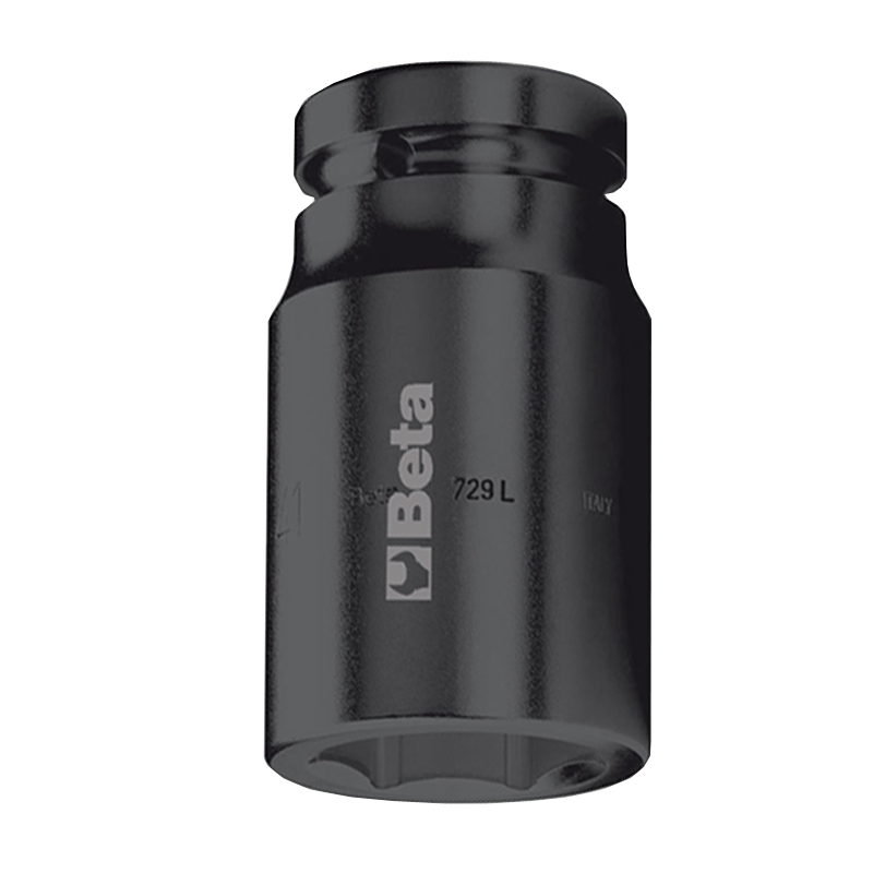 百塔(BETA) 729L 55 1"六角风动长套筒