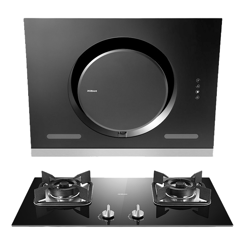 老板(ROBAM)烟灶套餐 19m³ 油烟机灶具套装 煤气灶油烟机套装 烟灶套装 烟机灶具 26A7+32B6X