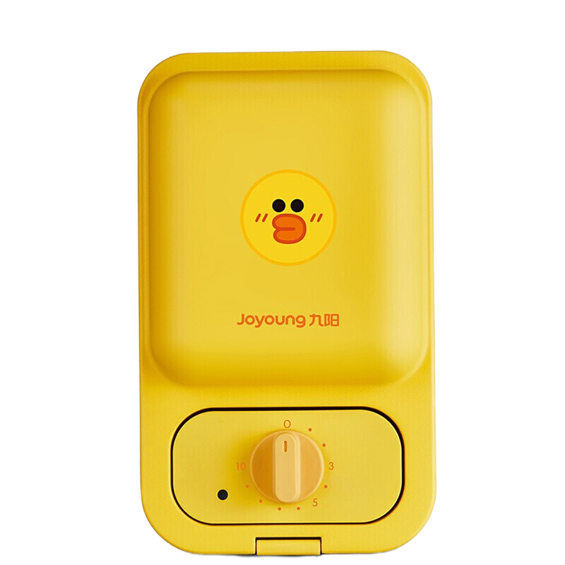 九阳(Joyoung三明治机 JK1312-K72 定时早餐机轻食机华夫饼机家用多功能吐司压烤机电饼铛LINE联名莎莉鸡