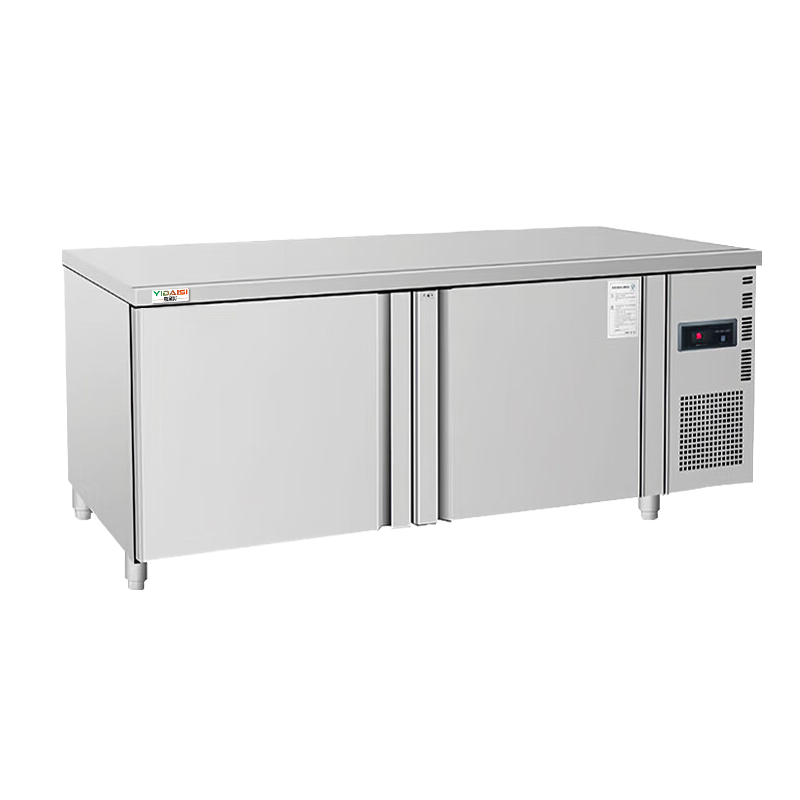 意黛斯(YIDAISI)商用双温保鲜工作台奶茶店水吧台操作台厨房冰柜商用冰箱双温款 YDS-FLGZT-1.2S