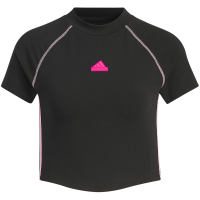 阿迪达斯(adidas)2024秋女舒适百搭日常运动休闲运动T恤