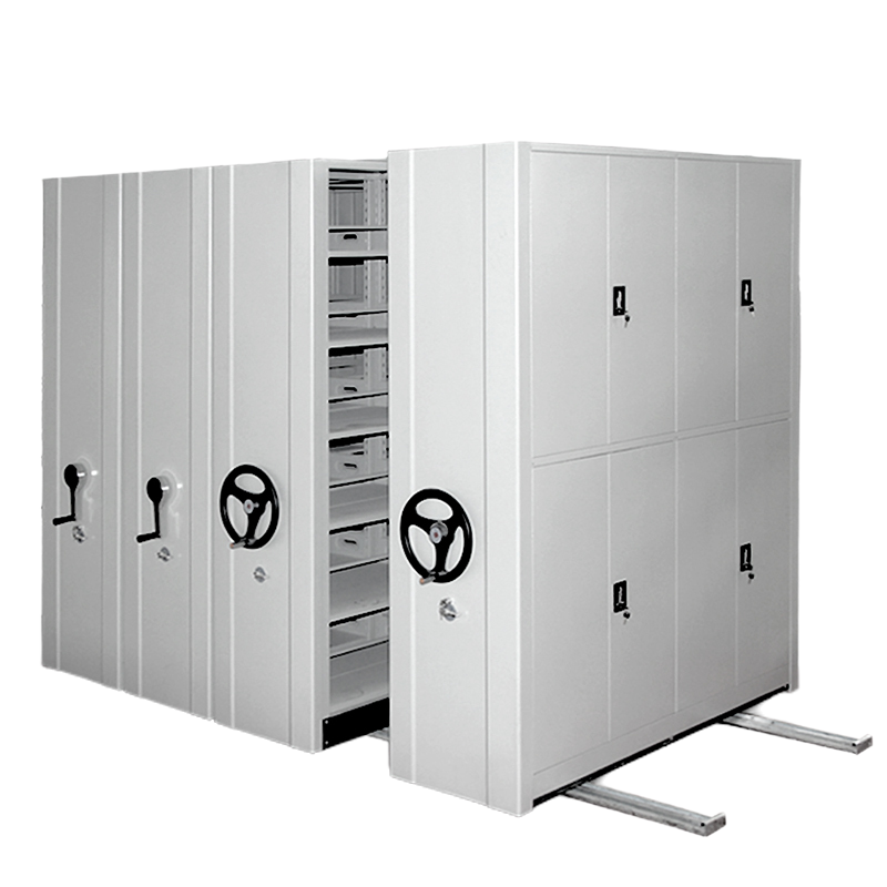 易企采 定制款 手摇式轨道密集架移动资料档案柜密集柜(单拍不发货)