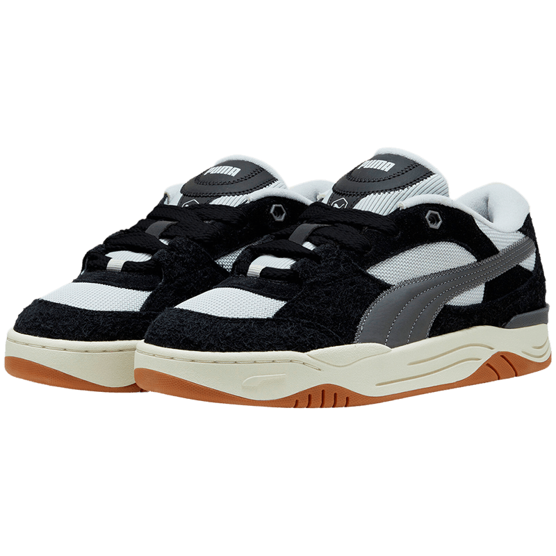 彪马PUMA男女同款 PUMA-180复古磨毛皮革拼接低帮休闲鞋397313-04