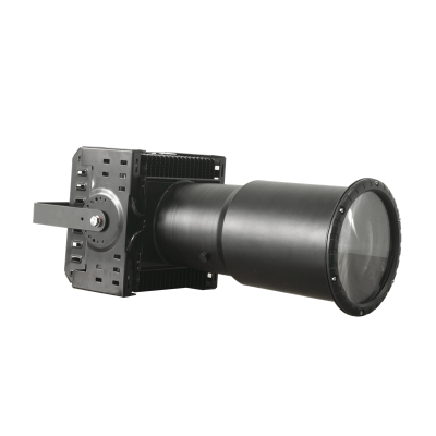 华荣(WAROM)HRZM-FL8215(GW)、300W、100-240V、IP65、5000K、强光探照灯 黑色