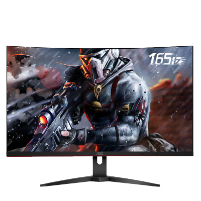 AOC CQ32G3S曲面2K高清显示器1ms响应180HZ 电竞32英寸2K高清游戏吃鸡曲屏台式液晶电脑网咖