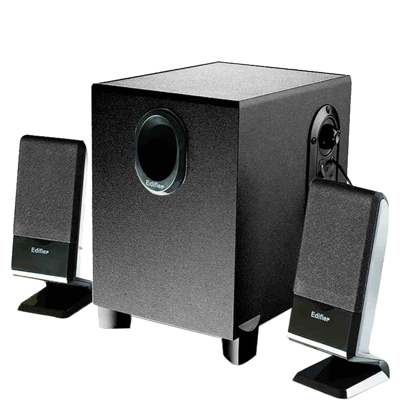 EDIFIER/漫步者 R101BT多媒体2.1有源木质音响台式无线蓝牙音箱 黑色