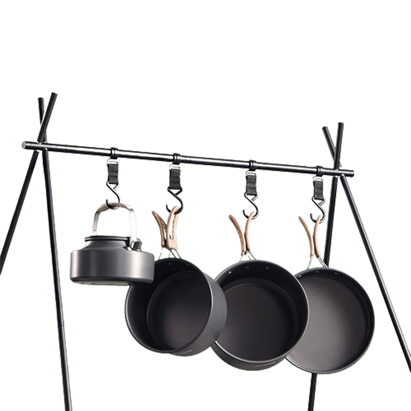 小熊户外锅具套装野餐露营野炊装备煎煮锅烧水壶CP-G0103