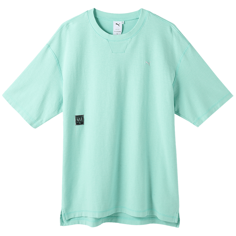 彪马PUMA秋季男女同款RETRO复古亚洲版型廓形漫步短袖629384-77