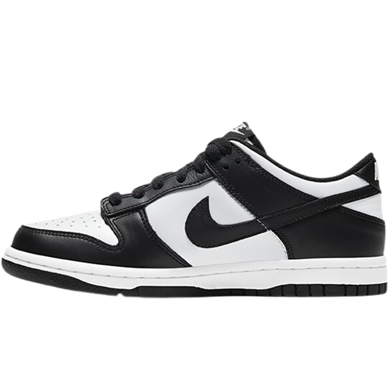 Nike耐克Dunk LowGS女子黑白熊猫低帮大童休闲运动板鞋CW1590-100