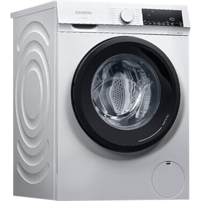 西门子(SIEMENS)10公斤滚筒洗衣机全自动洗烘一体机热风除菌蒸气除味除螨智能烘干XQG100-WN54A1X02W