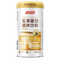 汤臣倍健乳清蛋白粉优质奶源补充营养固体饮料香草味400g
