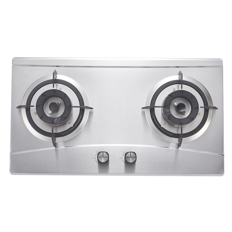 康宝燃气灶(液化气)家用一级能效5.0kW 不锈钢面板台嵌两用 铜火盖灶具 隔热炉架灶具JZY-Q250-Z1