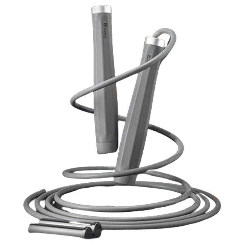 Keep负重跳绳健身运动无绳大球+有绳组合冰川灰