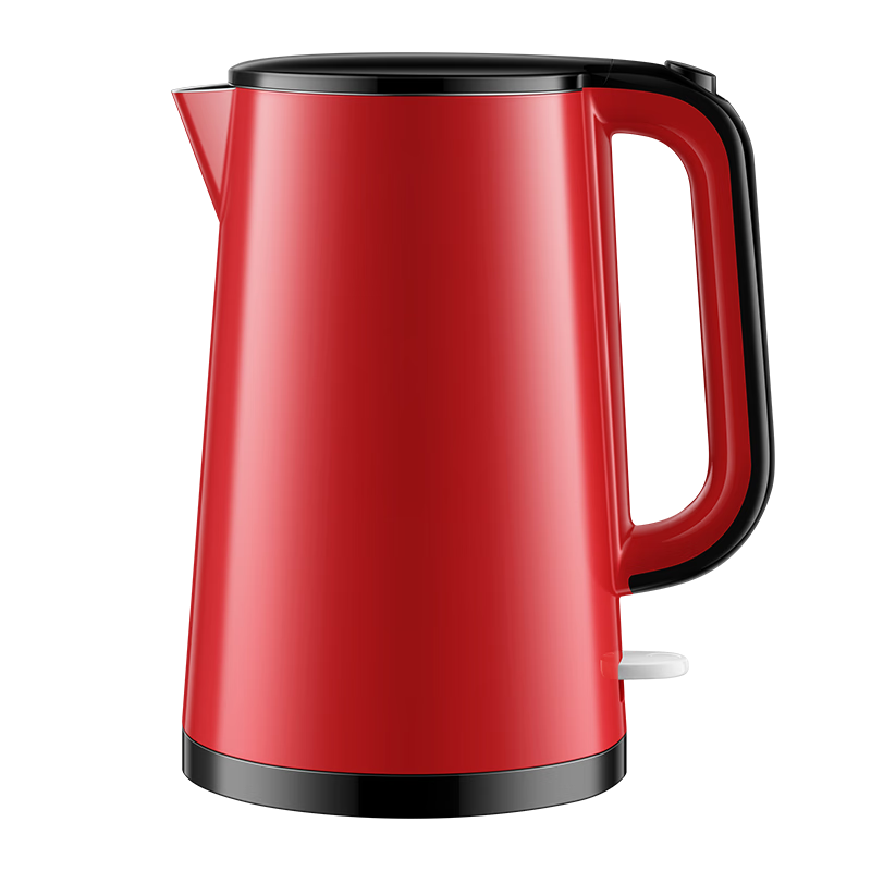 苏泊尔(SUPOR) 烧水壶电水壶1.7升大容量1800W大功率全钢无缝304内胆电热水壶 SW-17E05E红色