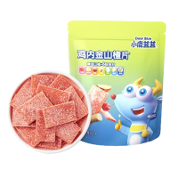 小鹿蓝蓝鸡内金山楂片儿童零食独立小袋装60g