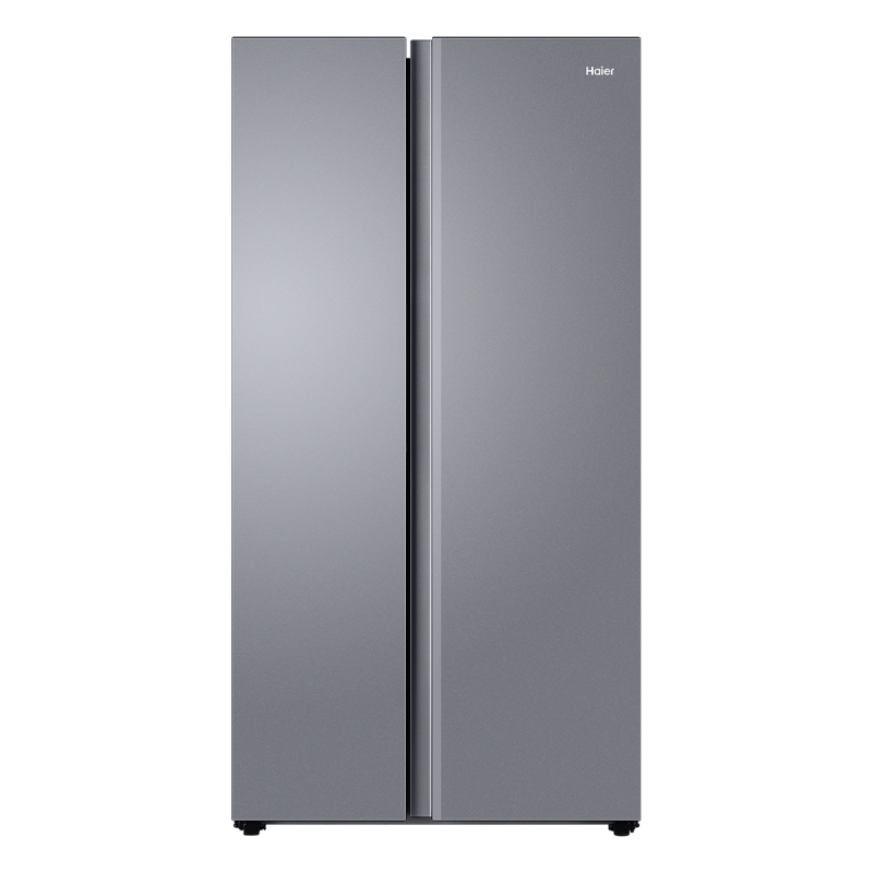 [24年四月新品]海尔(Haier)冰箱双开门538升对开门冰箱大容量一级双变频风冷无霜 黑金净化
