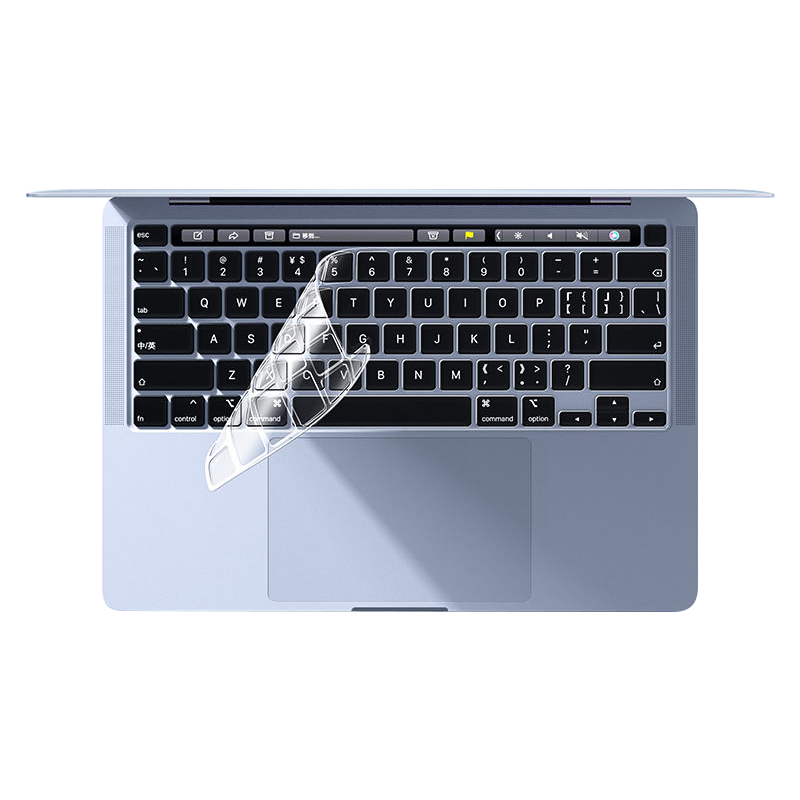 品胜苹果MacBookair键盘保护膜13寸磨砂A1369硅胶14寸超薄键盘膜