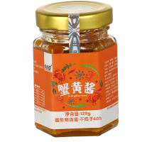 快挑食[蟹黄酱120g]拌饭拌面拌饭调味秃黄油鲜香即食下饭菜咸蛋黄酱