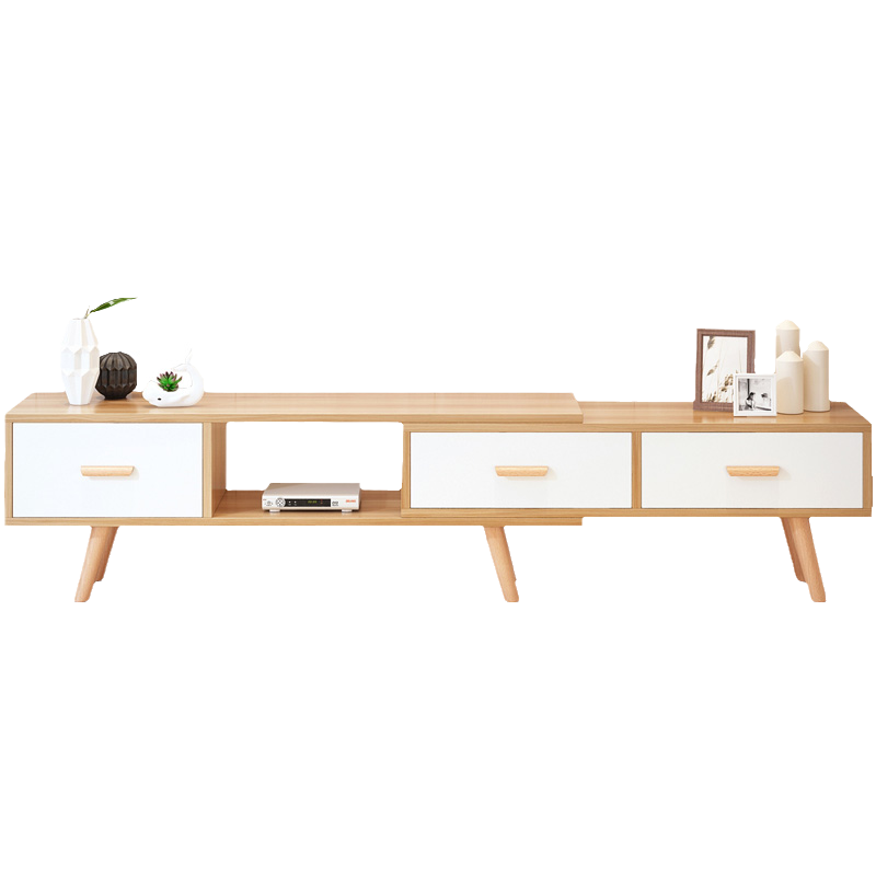 电视柜全实木新中式茶几电视机柜组合730