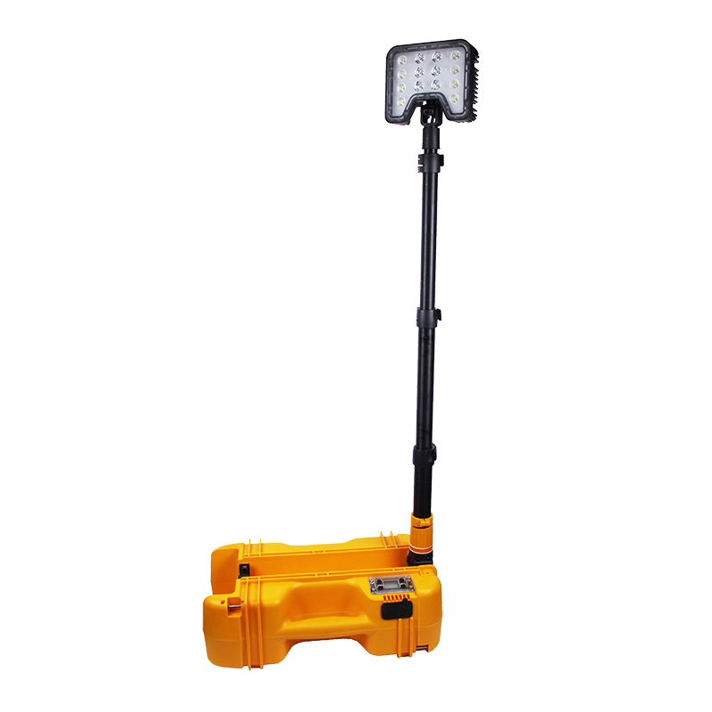 凯瑞多功能升降工作灯KLG719B 35W IP65聚光≥16h泛光≥12h聚光+泛光≥8h DC22.2V 6000K