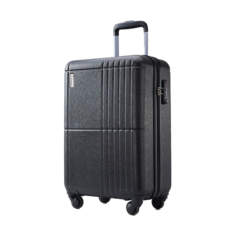 外交官 万向轮拉杆箱男女学生旅行箱TSA密码锁登机行李箱 20寸