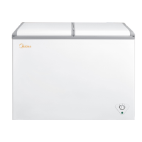 美的(Midea)220升大容量冰柜双温双箱冷柜冷藏冷冻家商两用冰柜 节能省电六档调温 断电保护BCD-220VM(E