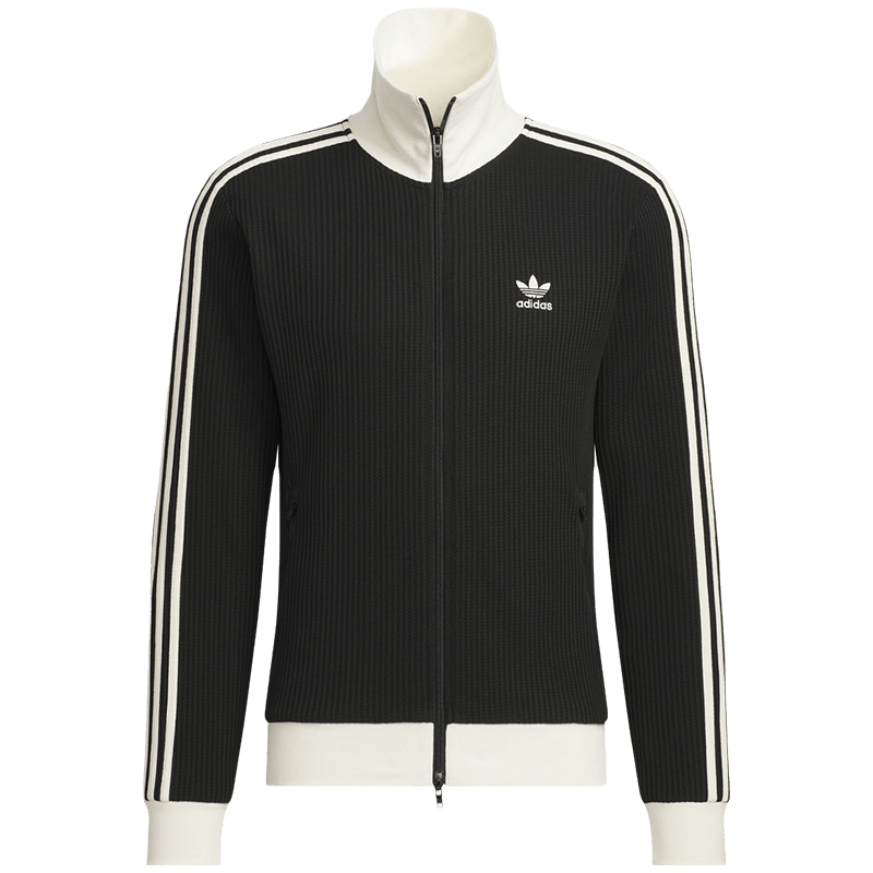 Adidas阿迪达斯2024秋男女针织舒适时尚百搭运动休闲外套 JW0110