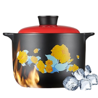 炊大皇砂锅3.5L陶瓷煲汤锅加深养生锅炖汤煎药煮粥TC35MW