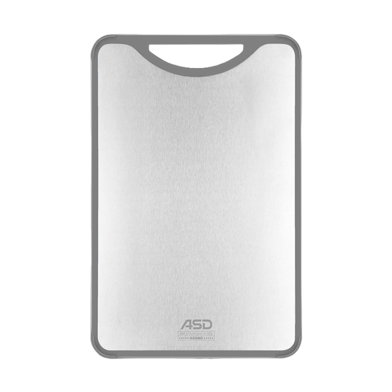 爱仕达菜板家用不锈钢双面砧板谷纤维抗菌防霉切菜水果厨房双面案板官方旗舰正品 39*26*2.1cm RGS30A5Z1