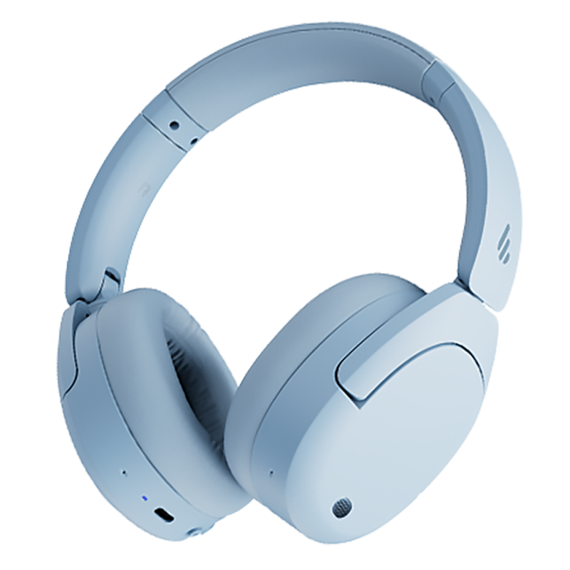 EDIFIER/漫步者W830NB蓝牙5.4耳机头戴式主动降噪无线耳麦运动游戏高音质2024新款W820NB 星辉蓝