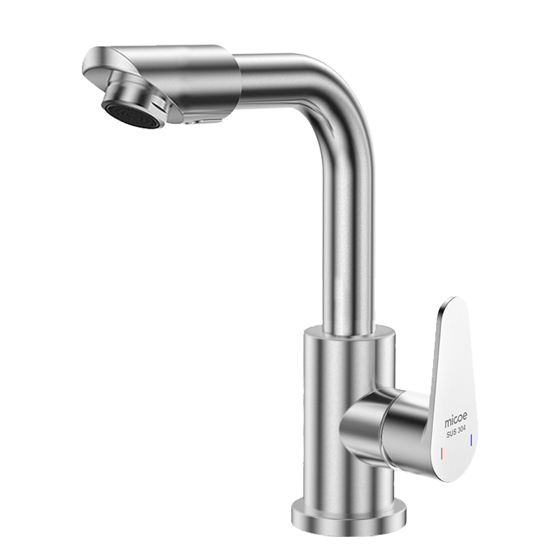 四季沐歌304不锈钢水槽飞雨龙头手工槽洗菜盆大单槽水池厨房家用