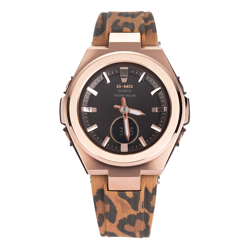 casio旗舰店卡西欧手表女 休闲商务防水潮流BABY-G太阳能运动礼盒款电子学生日韩 石英表女 MSG-S200G