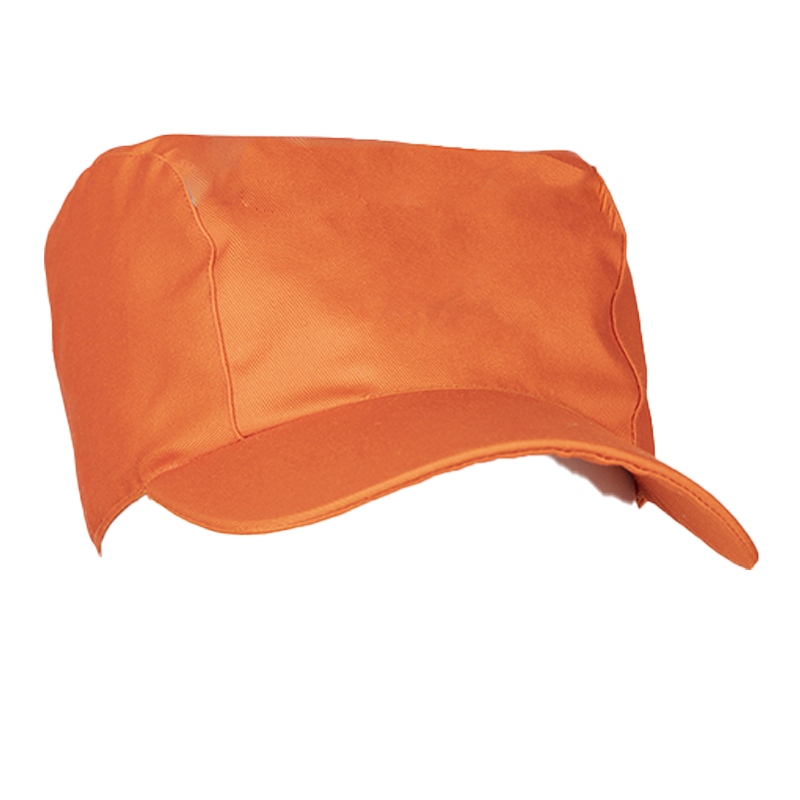 捷妮特 橘色工作帽 56-62号 一顶