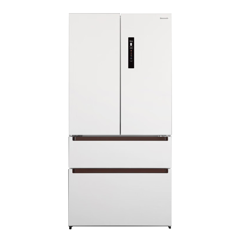 [品牌自营]松下冰箱573升法式多门家用冰箱 超薄嵌入式冰箱四开门 纳诺怡除菌 一级能效变频 大海豚白色TW57TMA