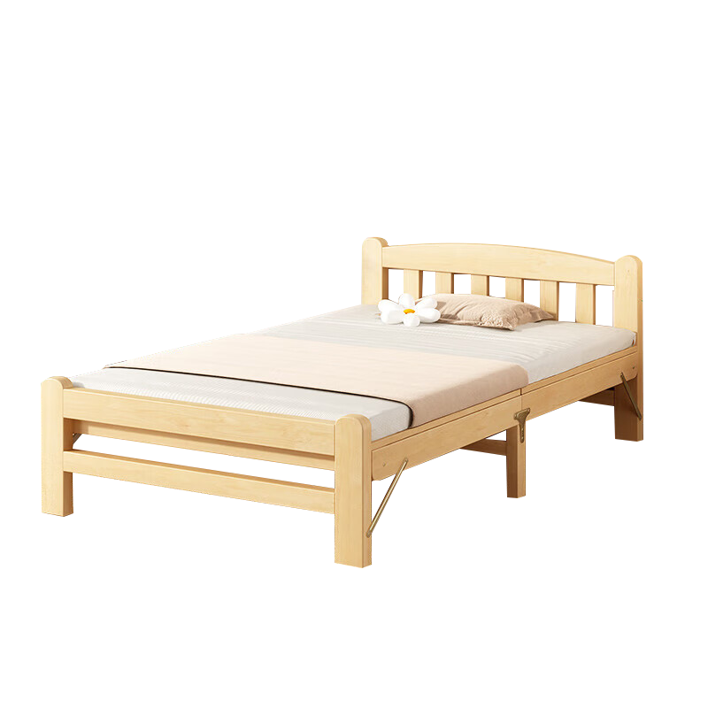 杰心AI-JABOR 木质双人折叠床(可定制)1.5*1.9m/张