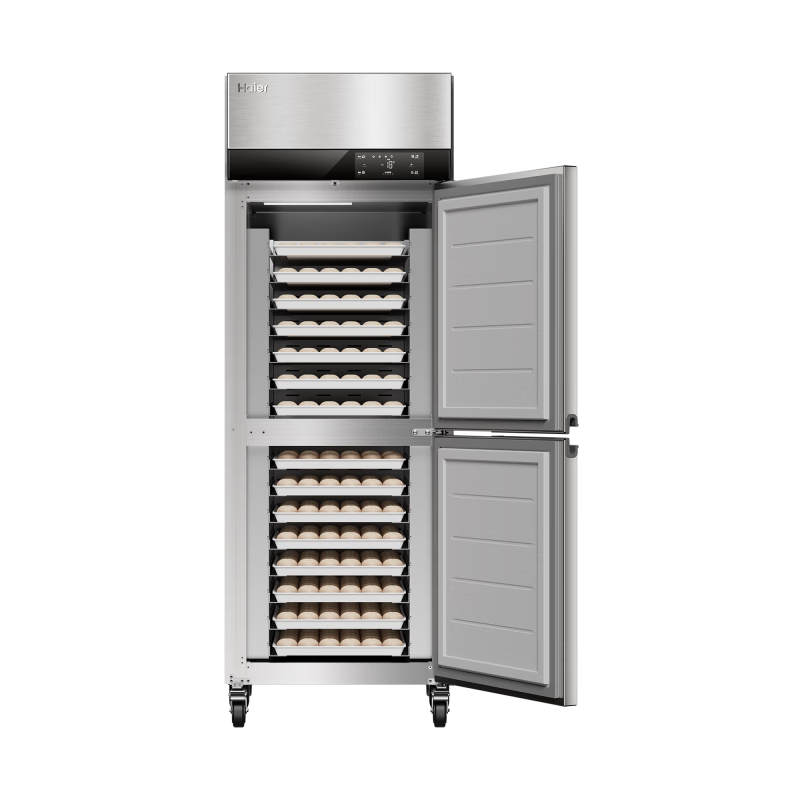 海尔(Haier)商用冰箱厨房两开门/四开门立式冷冻冰柜 饭店食堂不锈钢大容量插四门 全冷冻 风冷无霜]SLT-1026