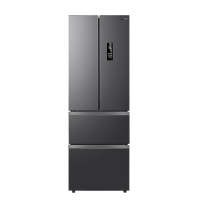 美的(Midea)325升法式多门冰箱BCD-325WFPM(E)布朗棕