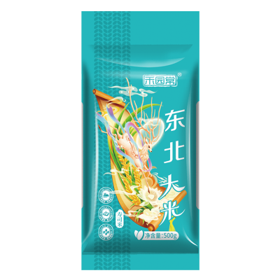 禾园常黑龙江大米东北大米圆粒米非真空装臻选香稻500g*50