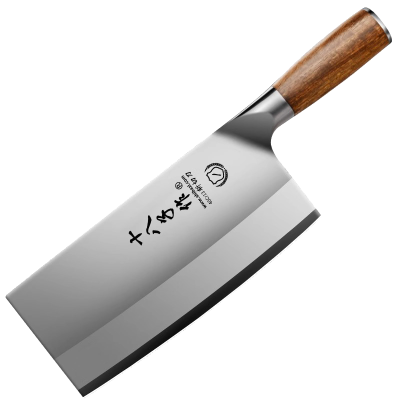 阳江十八子作菜刀家用切片刀厨师专用官方旗舰店正品锋利刀具8138
