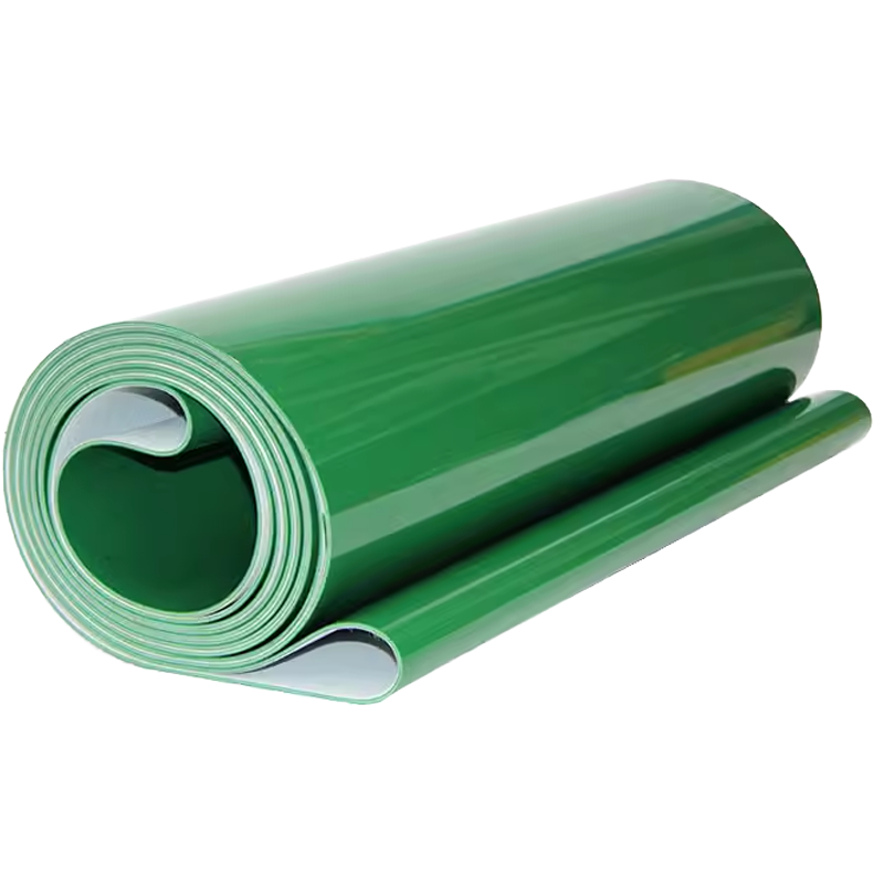 典虎 夹布塑胶垫 绿色光面+麻纹面 3mm*1m*5m 件